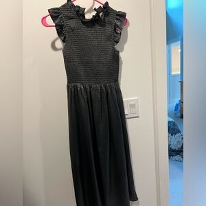 Super fun shimmery black party dress from Melloday!
